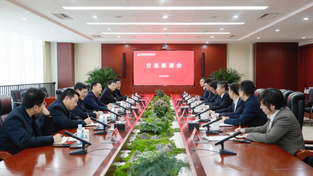 单忠立与江西省政府党组成员、副省长陈敏一行座谈交流